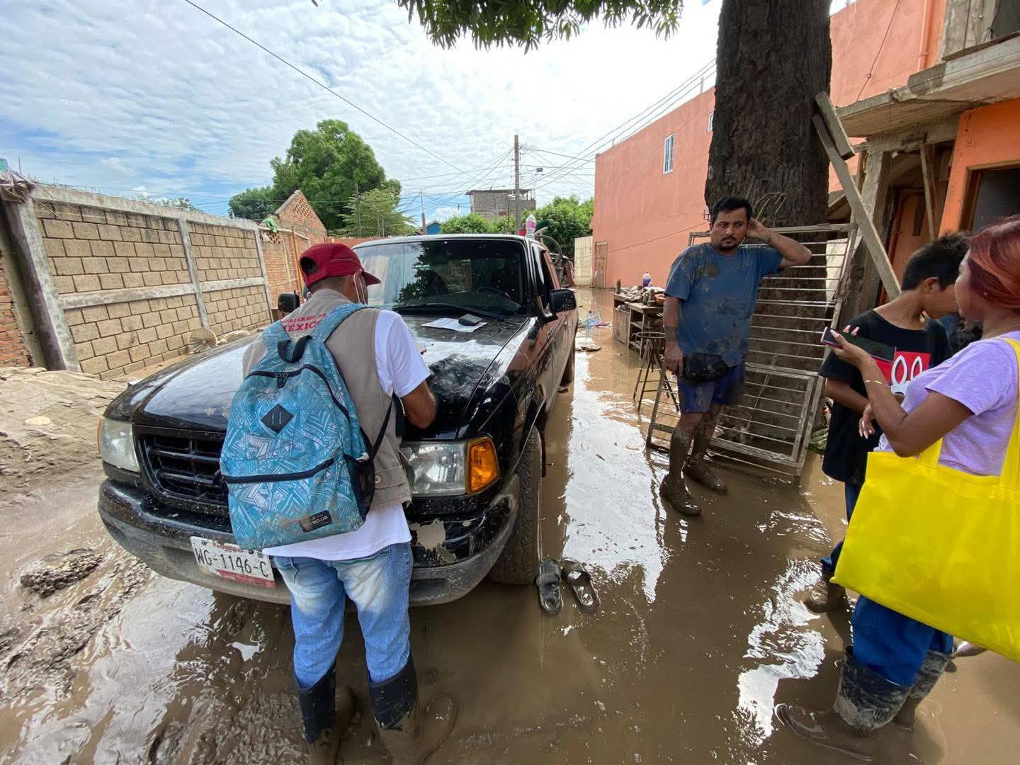 Secretaría de Bienestar censa 26 mil viviendas afectadas por lluvias