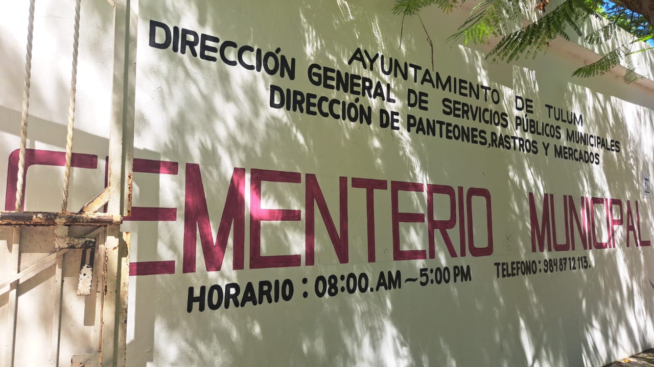 Avanza regularización en panteón antiguo de Tulum