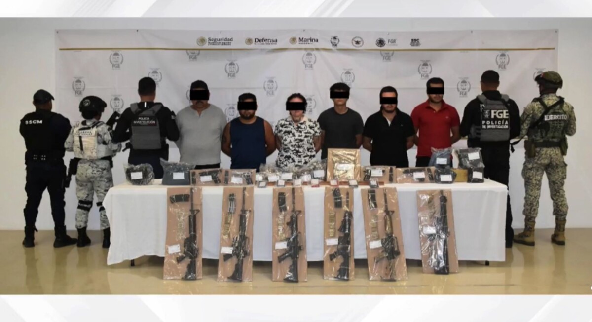 Detienen a ex autodefensas en Playa del Carmen por crimen organizado
