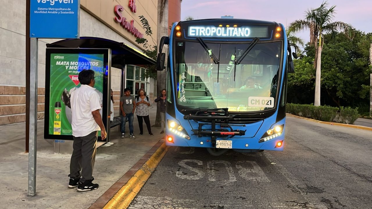 Paro en Va y Ven Mérida afecta ruta Circuito Metropolitano