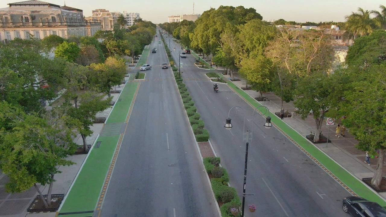 Gobierno de Yucatán confirma permanencia de ciclovía en Paseo de Montejo