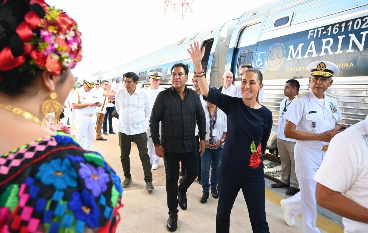 Inauguran Línea K del Tren Interoceánico Oaxaca-Chiapas