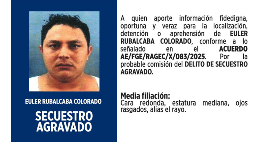 Ofrecen $250 mil por ‘El Rayo’, presunto líder de La Barredora en Tabasco