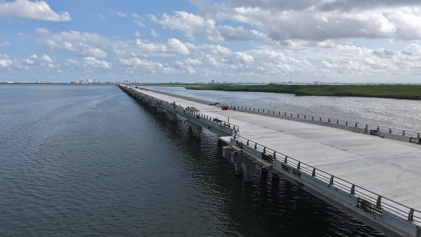 Puente Nichupté: Inauguración se retrasa a enero y confirman que será gratuito