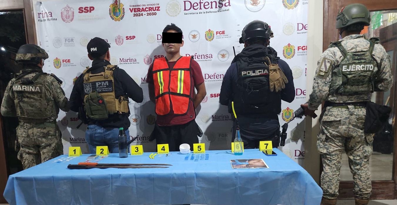SSP de Veracruz asesta golpe al crimen: 37 detenidos y más de 236 dosis de droga aseguradas