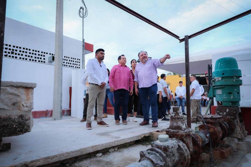 Invierten más de $2.3 millones en agua potable para Teya