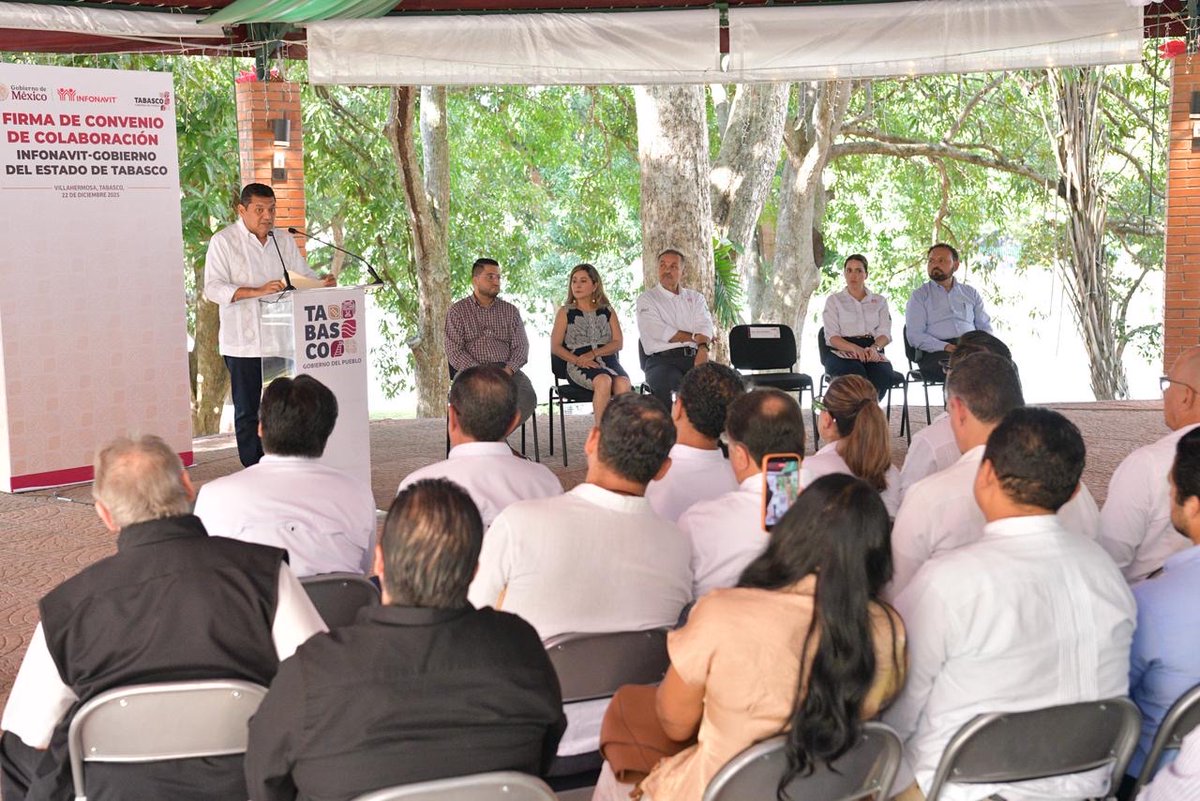 Tabasco y Infonavit: Acuerdo histórico para 60 mil viviendas y empleos