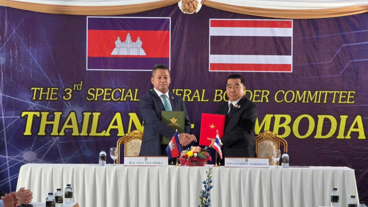 Tailandia y Camboya pactan alto al fuego tras 20 días de conflicto
