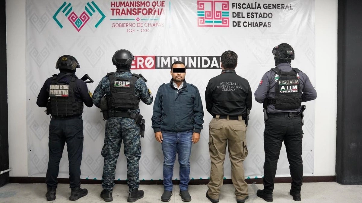 Detenido alcalde de Cintalapa, Chiapas, por vínculos con el crimen