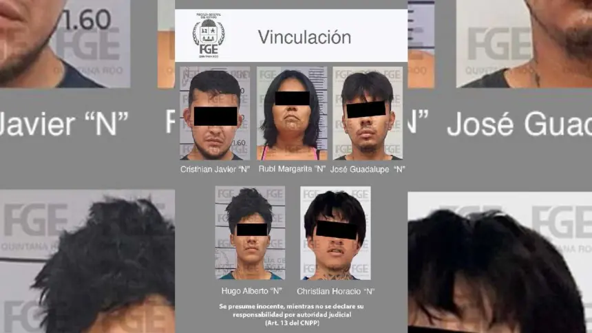 Capturan a 5 narcomenudistas en Cancún; vinculados a proceso