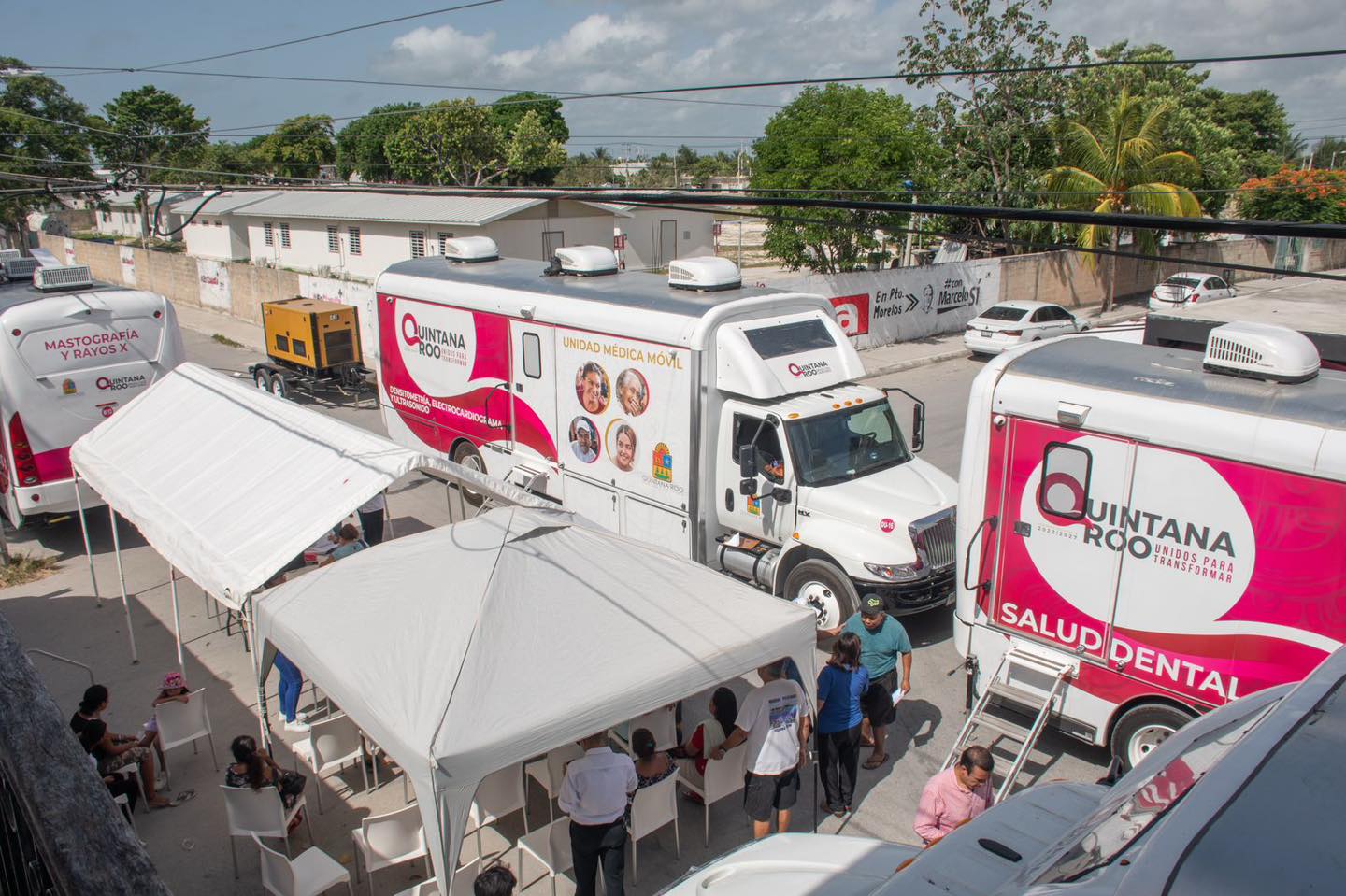 Caravanas 'salud para tod@s' llegan a tulum con servicios gratuitos