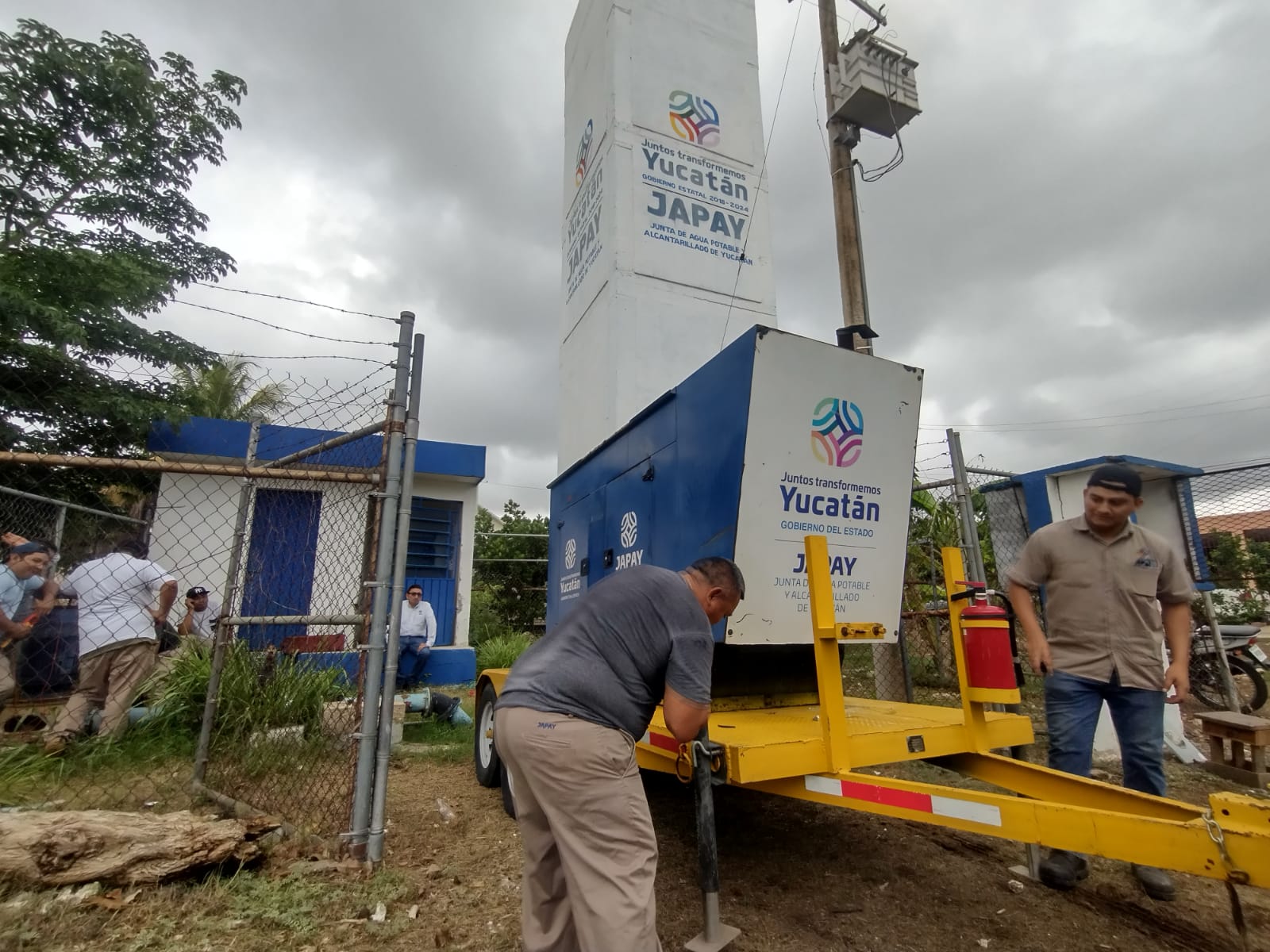 Más de 50 colonias de Mérida y Kanasín sin agua ni luz