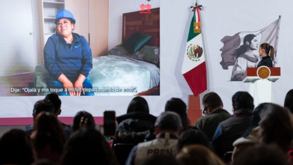 Sheinbaum eleva meta sexenal de vivienda a 82 mil en Michoacán