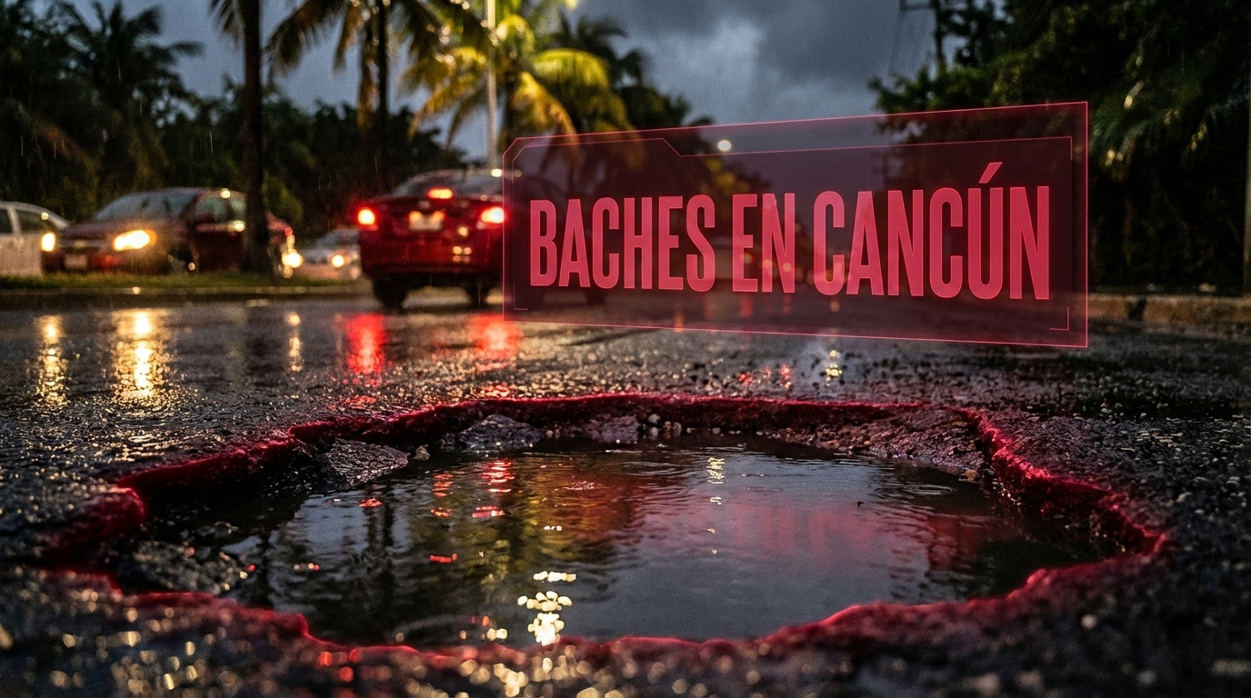 Baches en Cancún 2026: La Guía Definitiva de Reporte, Costos Reales e Indemnización