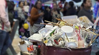 Vendedores ambulantes en QR desafían Ley Antidesechables