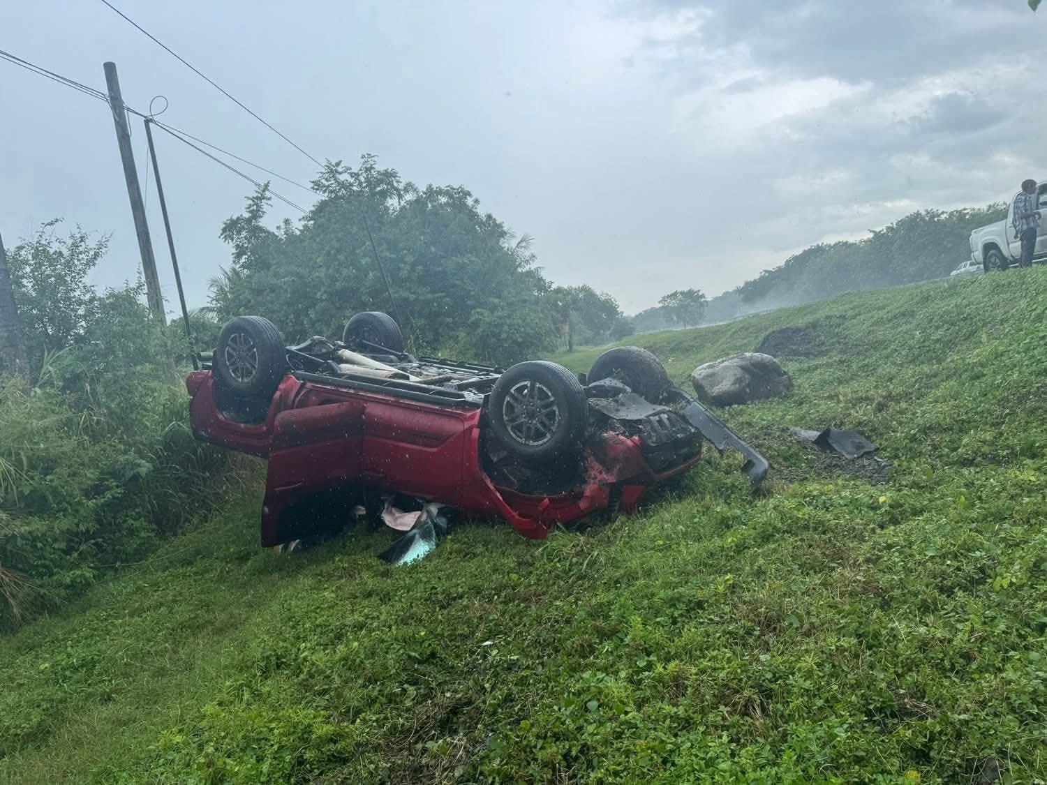 Accidente vehicular del presidente de Mapastepec: Sin lesiones graves