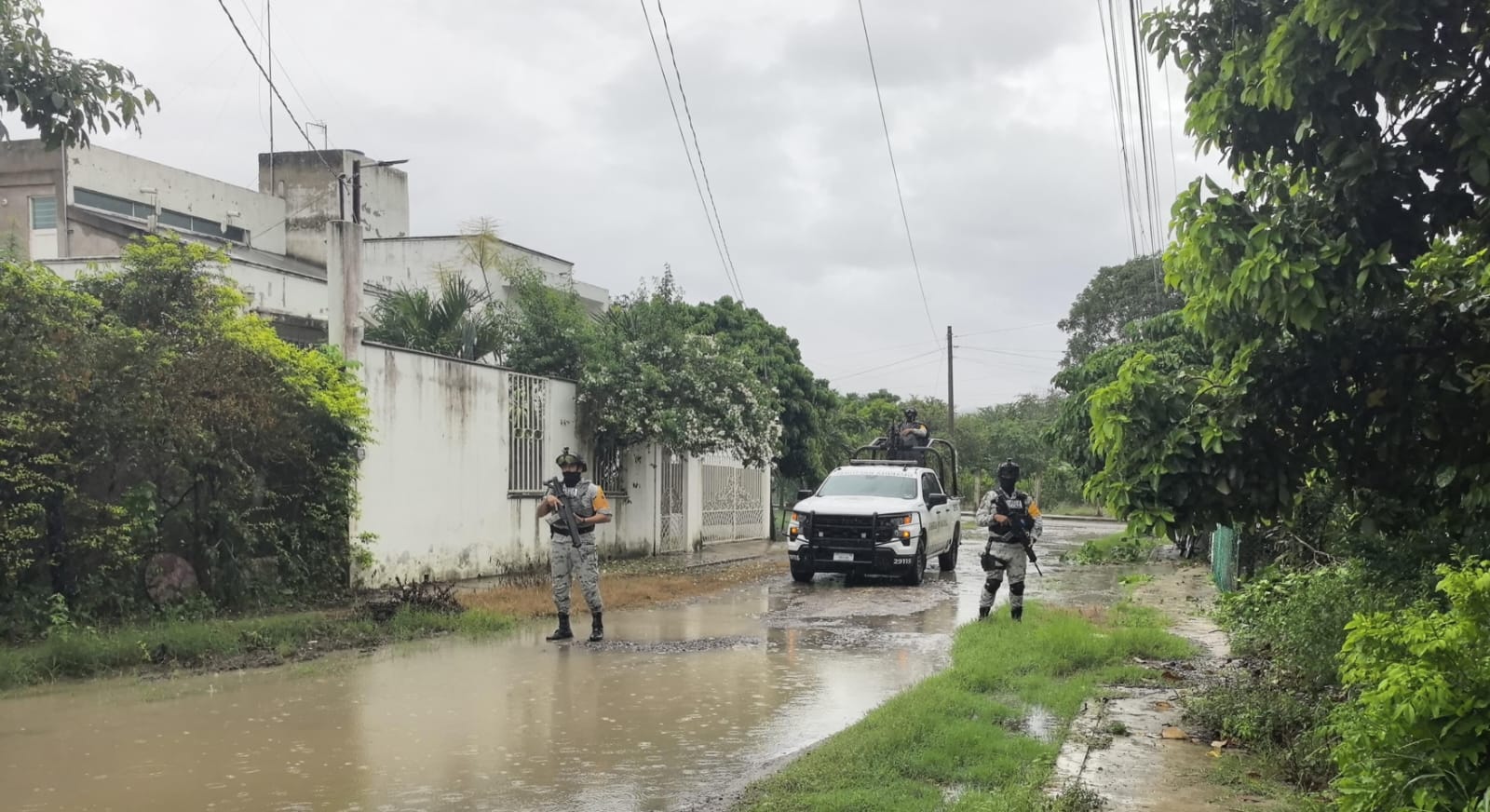 Activan Plan DN-III-E ante intensas lluvias en Veracruz norte