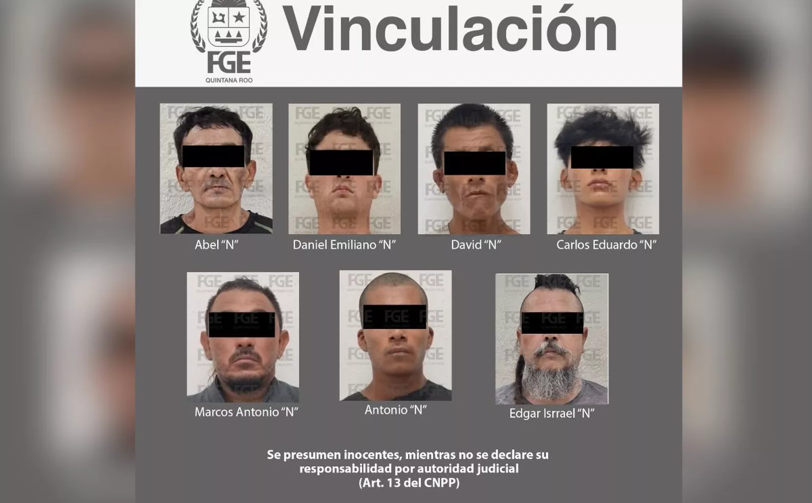 Vinculan a proceso a siete por narcomenudeo en Playa del Carmen y Tulum