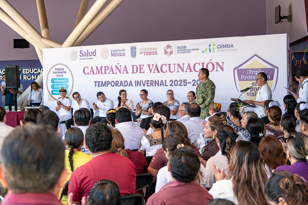 México inicia vacunación invernal 2025 contra influenza y COVID-19