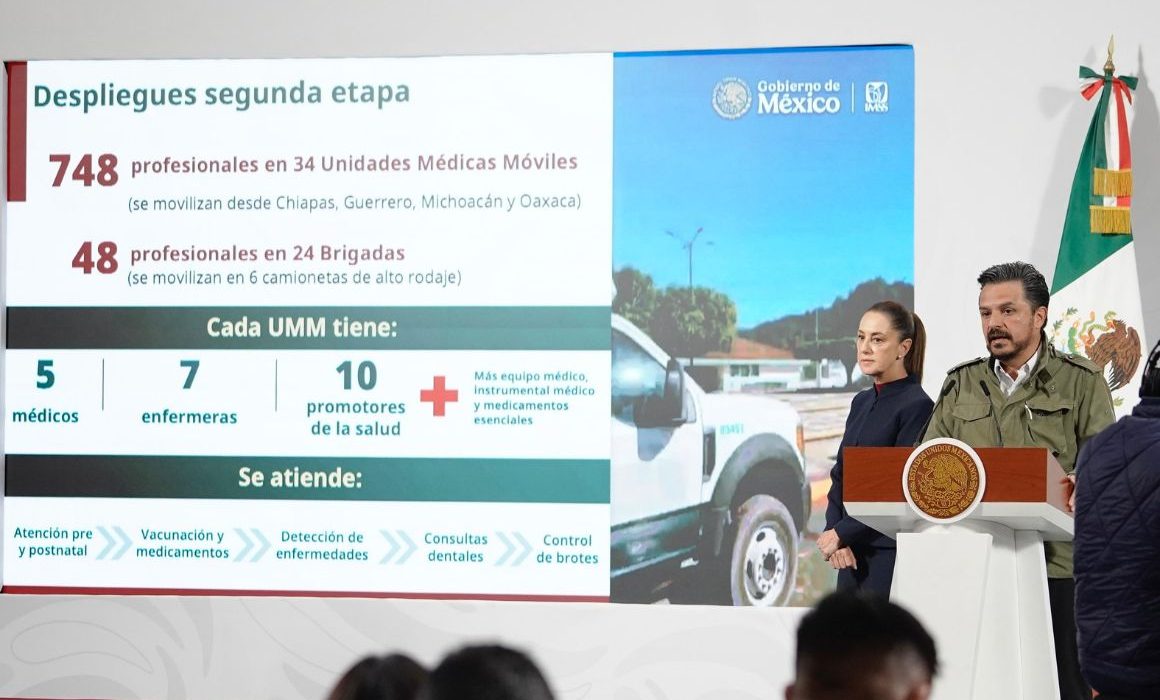 IMSS activa operativo médico urgente por inundaciones en Hidalgo y Veracruz